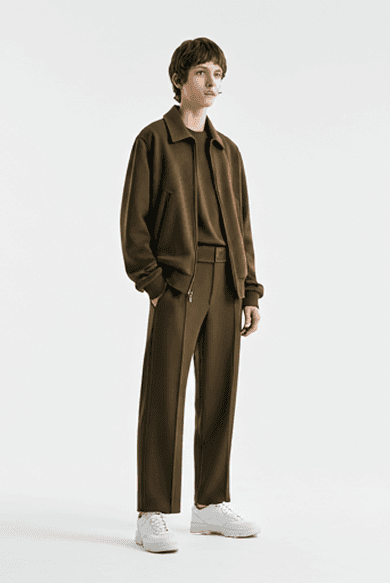 Fashion campaign hero model